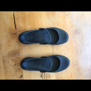 Crocs Mary Jane shoes. Size 8.